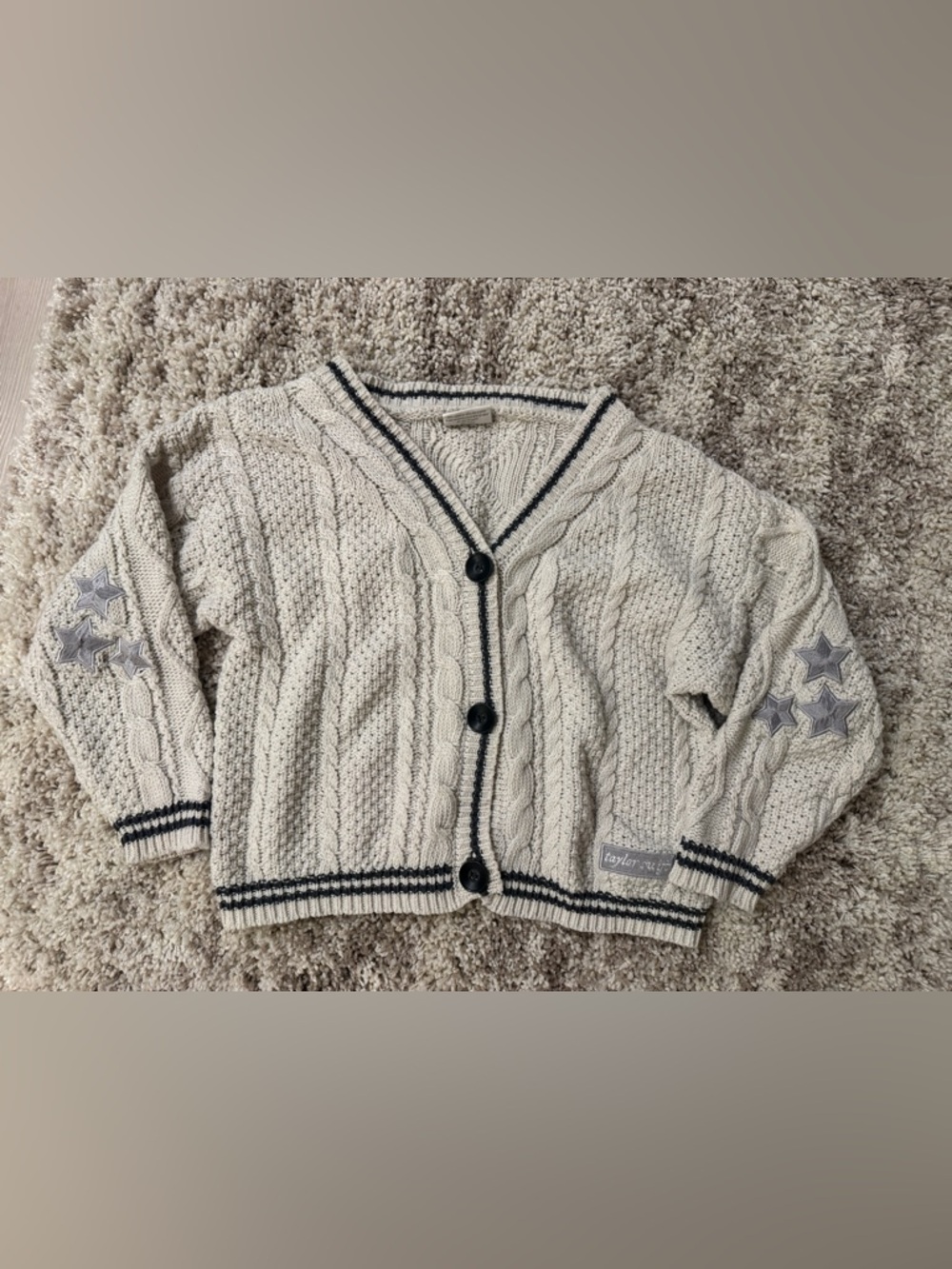 Taylor Swift Folklore Cream Cardigan XS/S